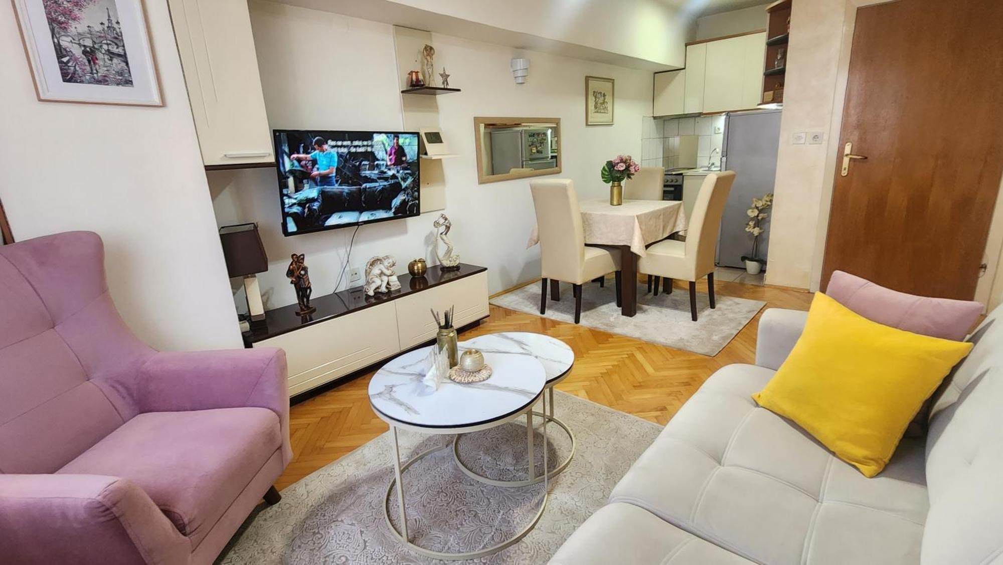 New Apartment 8, Self Check-In, Free Parking Szkopje Kültér fotó